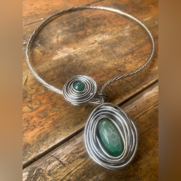 🤗81-You Are Terrific ❤️ Handcrafted Infinity Spiral Neck Jewellery - Picture 11 of 11